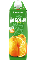 Сок Добрый Апельсин 1л. (12 шт.)