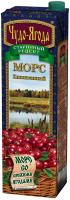 Морс Чудо-ягода Клюква 0,97л. (12 пак.)