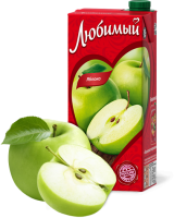 Любимый Яблоко 1,93 л. (6 пак.)