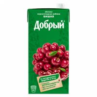 Сок Добрый Вишня 2л (6 шт.)