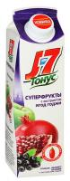 J7 Тонус Гранат, яблоко, арония 0,9 л. (6 пак.)