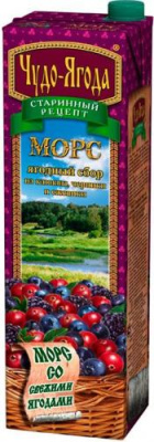 Напитки / Соки / Морсы Чудо-Ягода